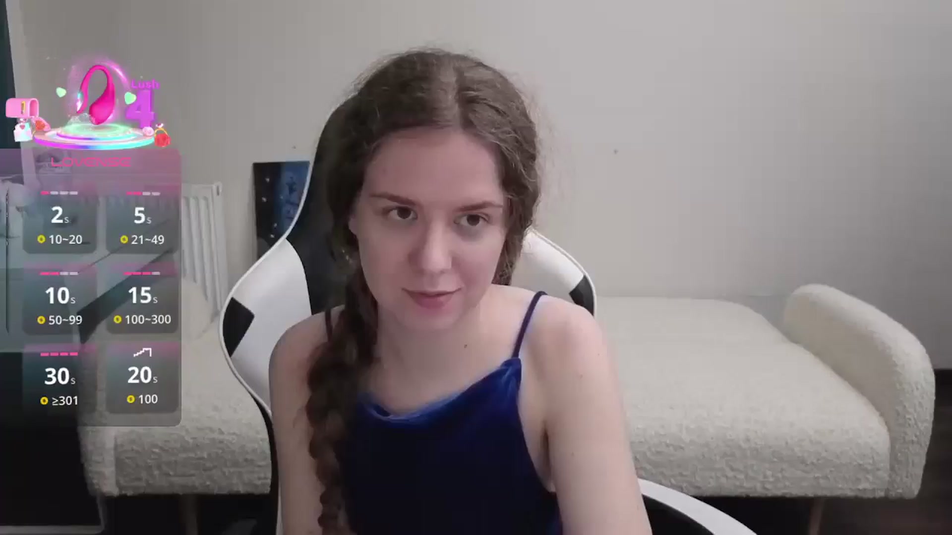 Gallery image thumbnail from BlueFlowerr's myfreecams stream on, 03/23/2026, 22:11 image 1 of 20