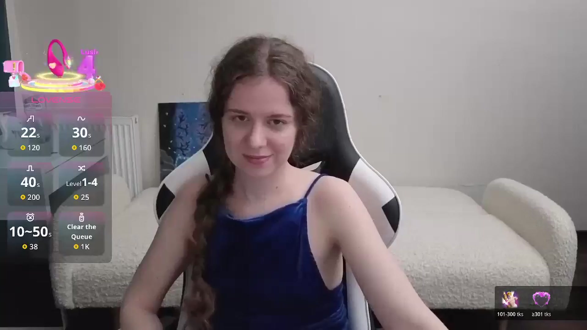 Gallery image thumbnail from BlueFlowerr's myfreecams stream on, 03/23/2026, 22:11 image 11 of 20