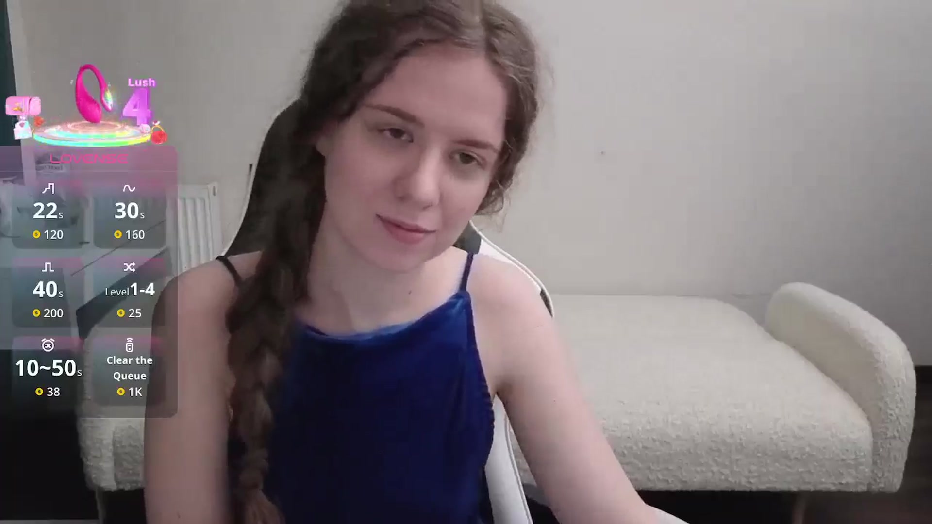 Gallery image thumbnail from BlueFlowerr's myfreecams stream on, 03/23/2026, 22:11 image 18 of 20
