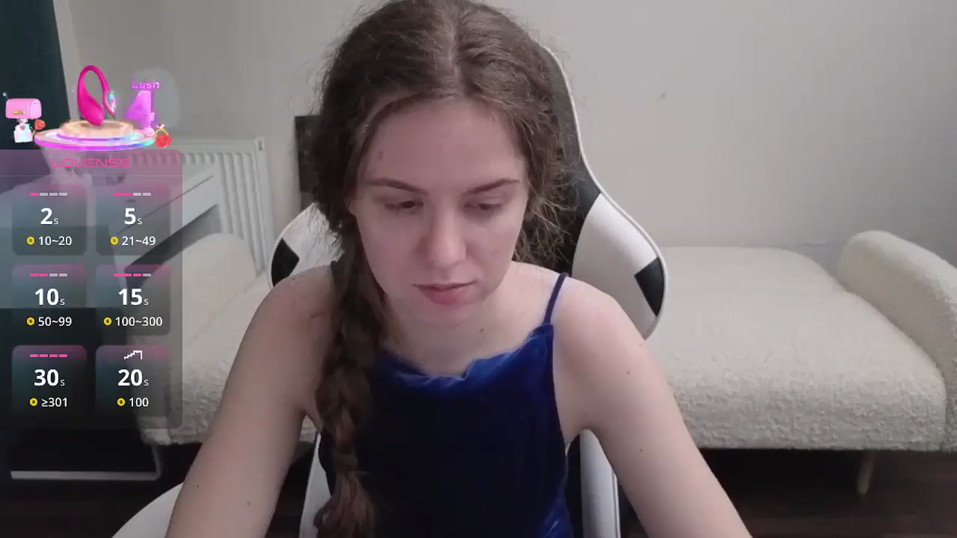 Gallery image thumbnail from BlueFlowerr's myfreecams stream on, 03/23/2026, 23:57 image 13 of 20