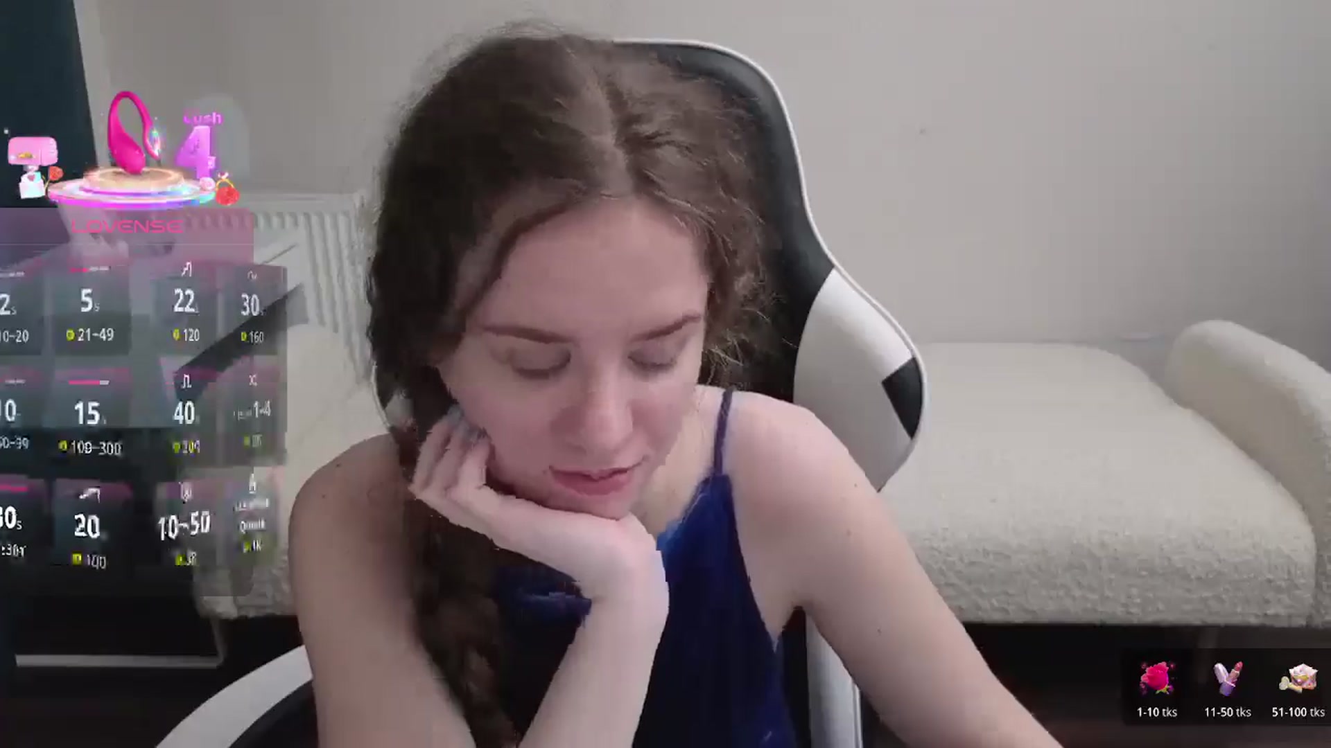 Gallery image thumbnail from BlueFlowerr's myfreecams stream on, 03/23/2026, 23:57 image 10 of 20
