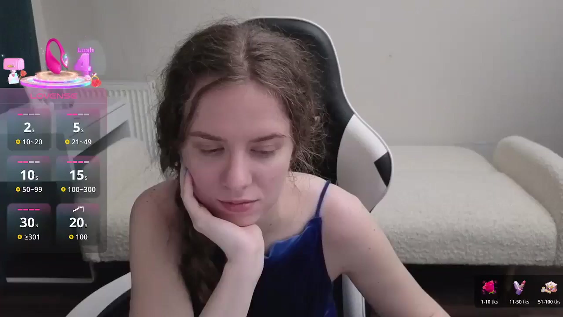 Gallery image thumbnail from BlueFlowerr's myfreecams stream on, 03/23/2026, 23:57 image 15 of 20
