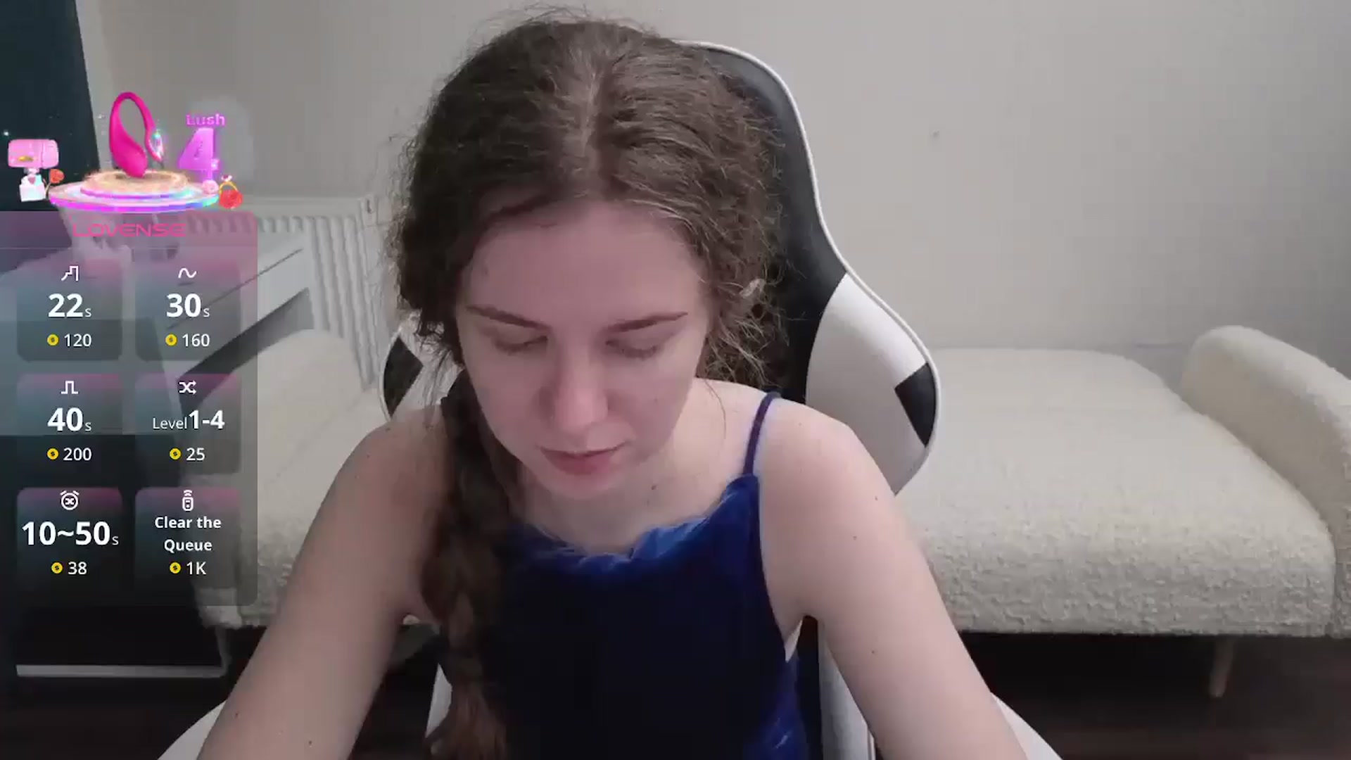 Gallery image thumbnail from BlueFlowerr's myfreecams stream on, 03/23/2026, 23:57 image 3 of 20