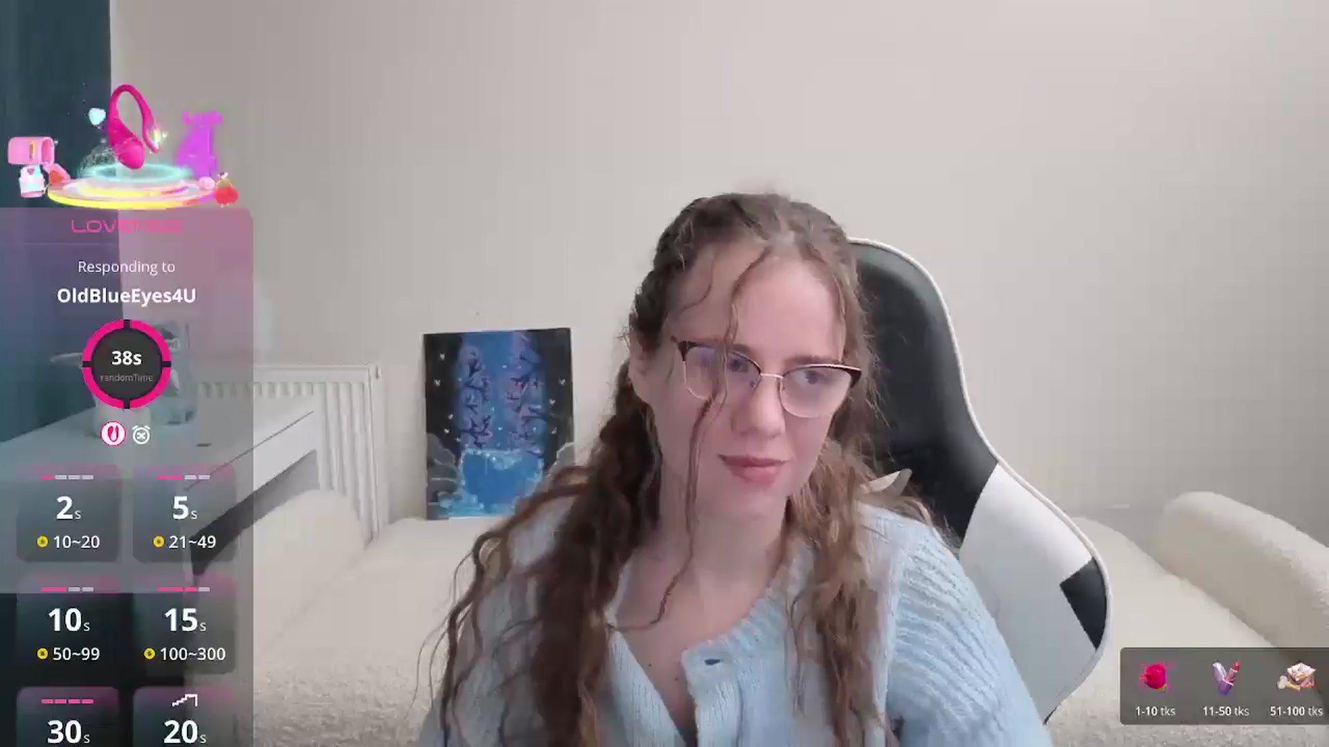 Gallery image thumbnail from BlueFlowerr's myfreecams stream on, 03/24/2026, 20:56 image 3 of 20