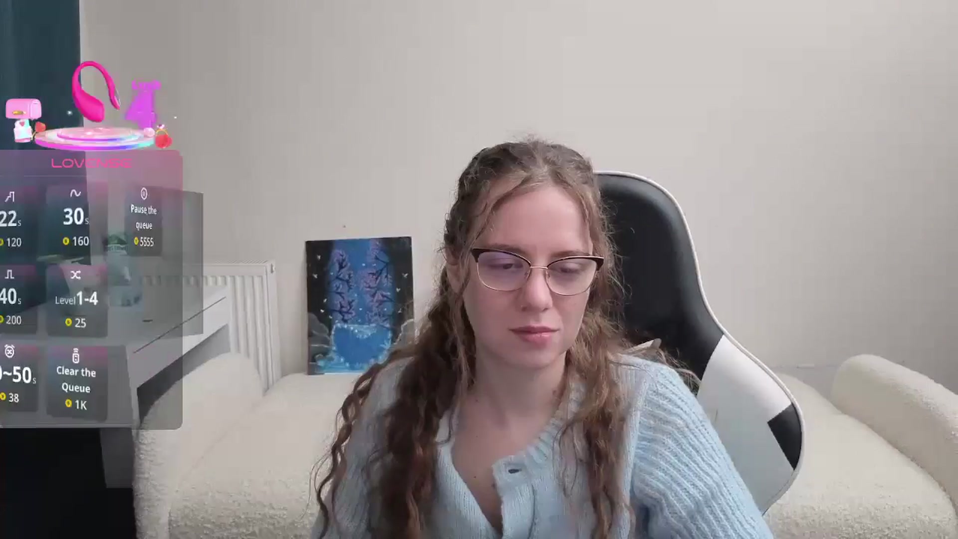 Gallery image thumbnail from BlueFlowerr's myfreecams stream on, 03/24/2026, 20:56 image 5 of 20