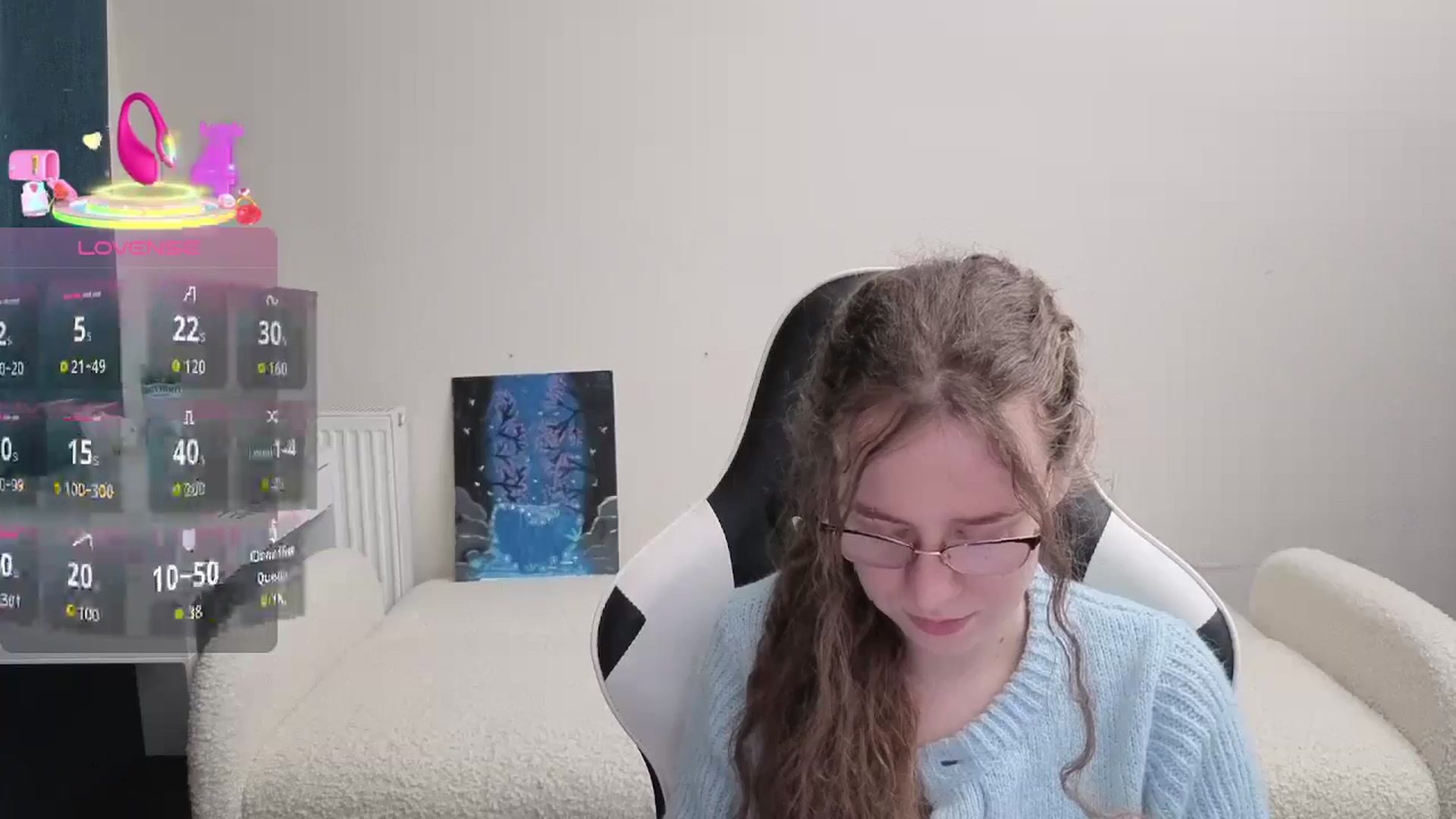 Gallery image thumbnail from BlueFlowerr's myfreecams stream on, 03/24/2026, 22:34 image 12 of 20