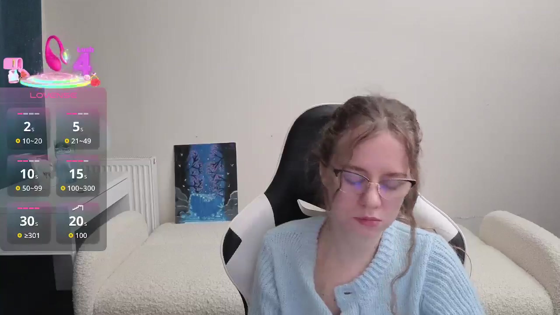 Gallery image thumbnail from BlueFlowerr's myfreecams stream on, 03/24/2026, 22:34 image 16 of 20