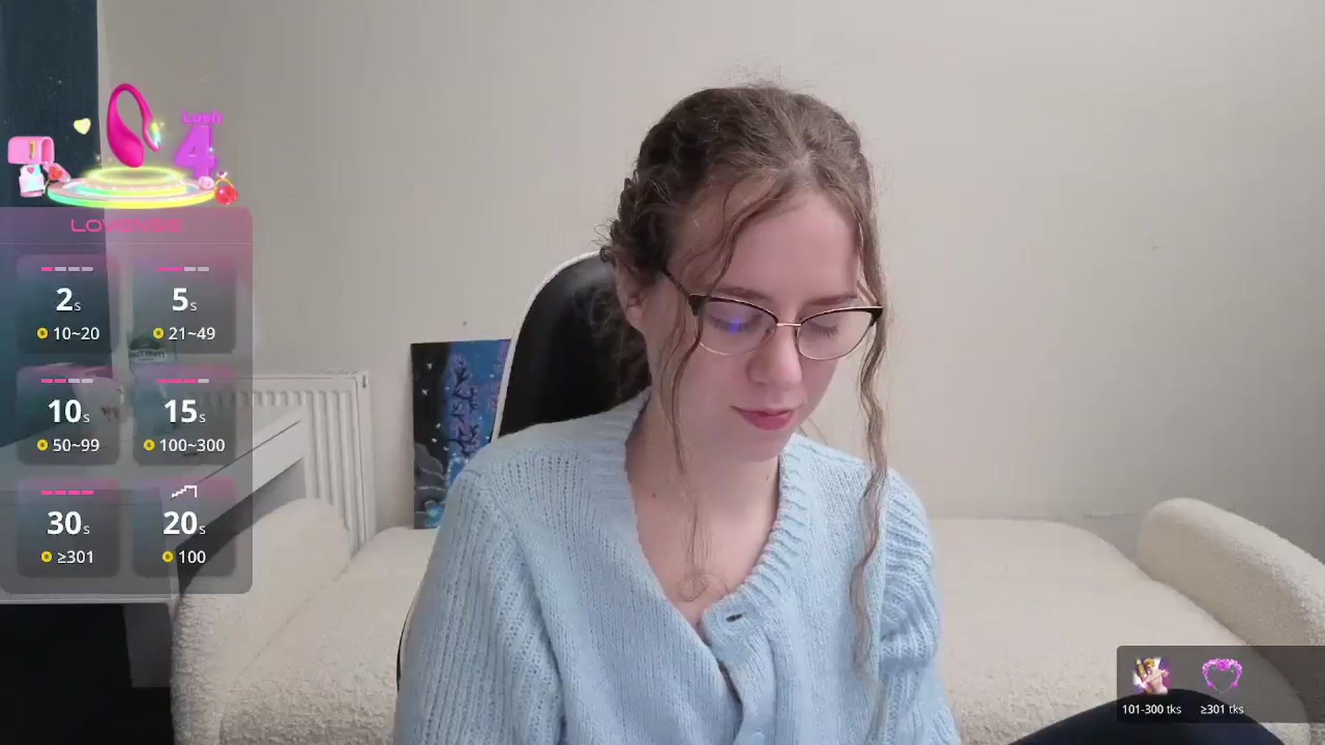 Gallery image thumbnail from BlueFlowerr's myfreecams stream on, 03/24/2026, 22:34 image 20 of 20