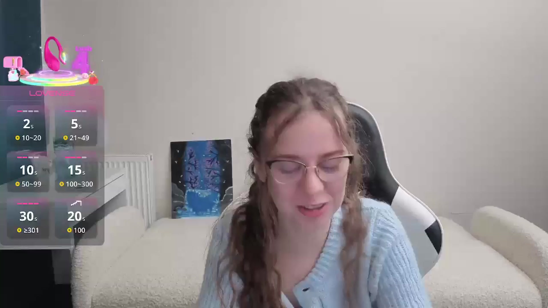 Gallery image thumbnail from BlueFlowerr's myfreecams stream on, 03/24/2026, 22:34 image 1 of 20