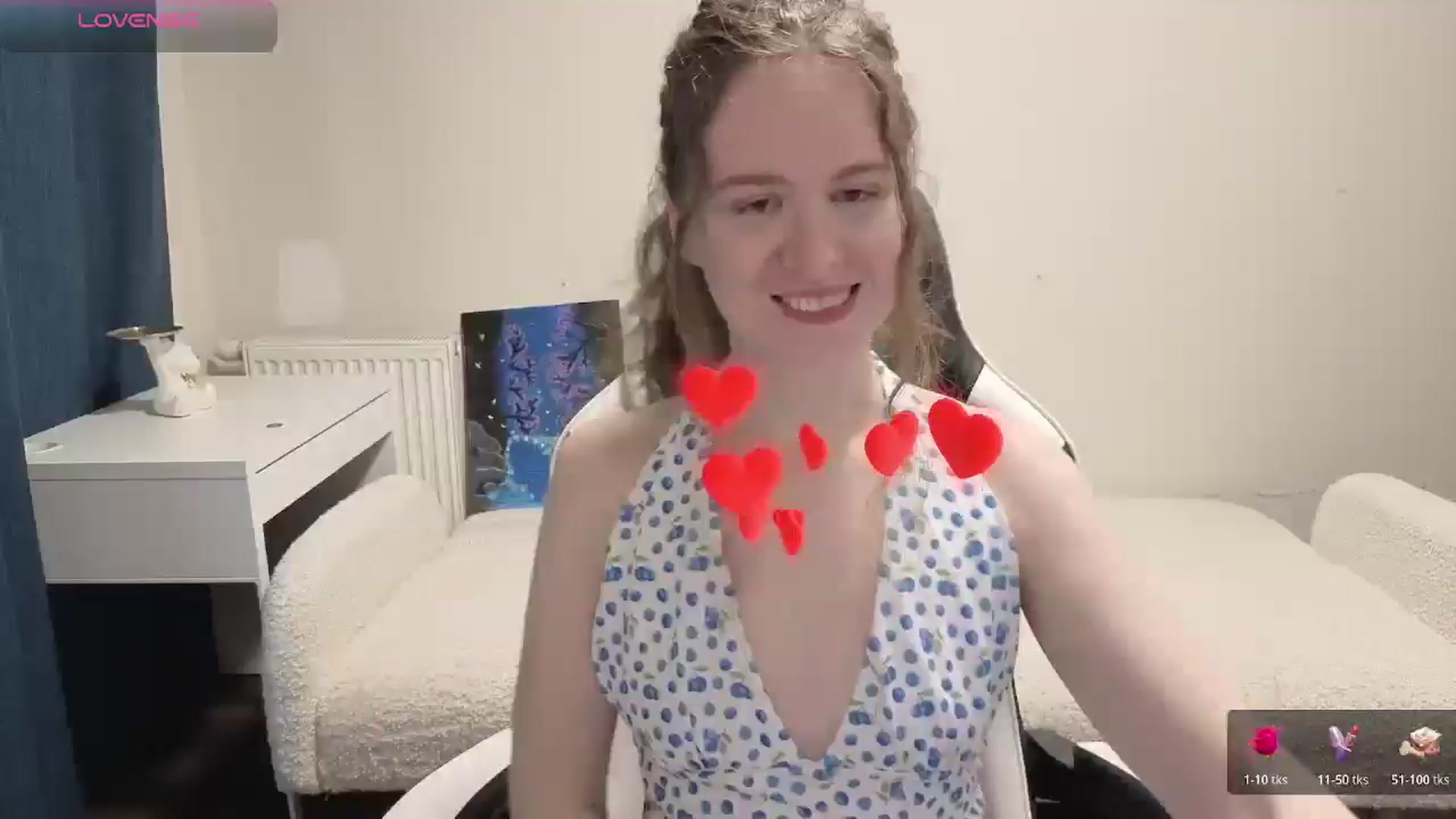 Gallery image thumbnail from BlueFlowerr's myfreecams stream on, 04/07/2026, 17:22 image 1 of 20