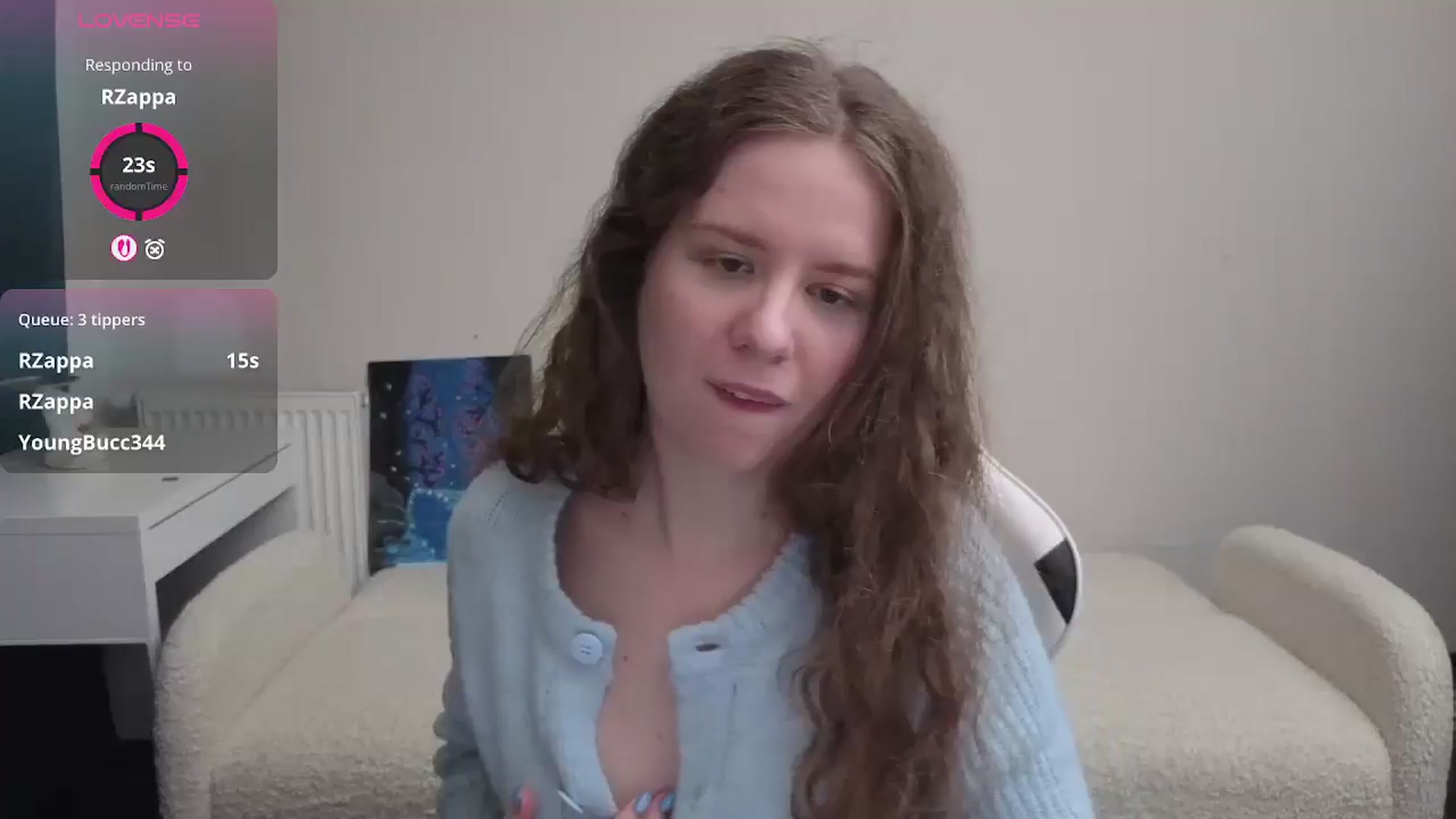 Gallery image thumbnail from BlueFlowerr's myfreecams stream on, 04/11/2026, 18:42 image 1 of 20