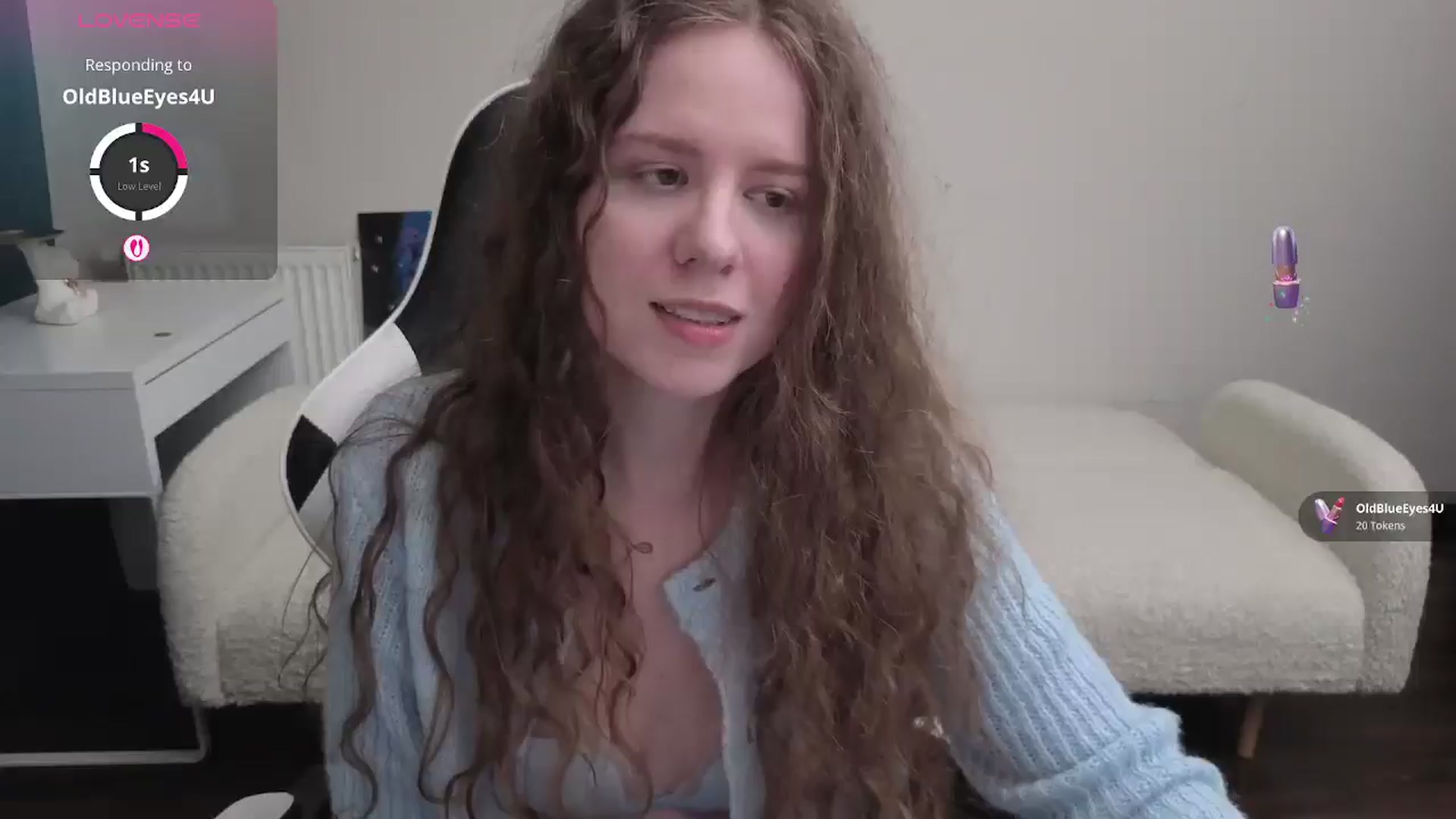 Gallery image thumbnail from BlueFlowerr's myfreecams stream on, 04/11/2026, 19:51 image 1 of 20