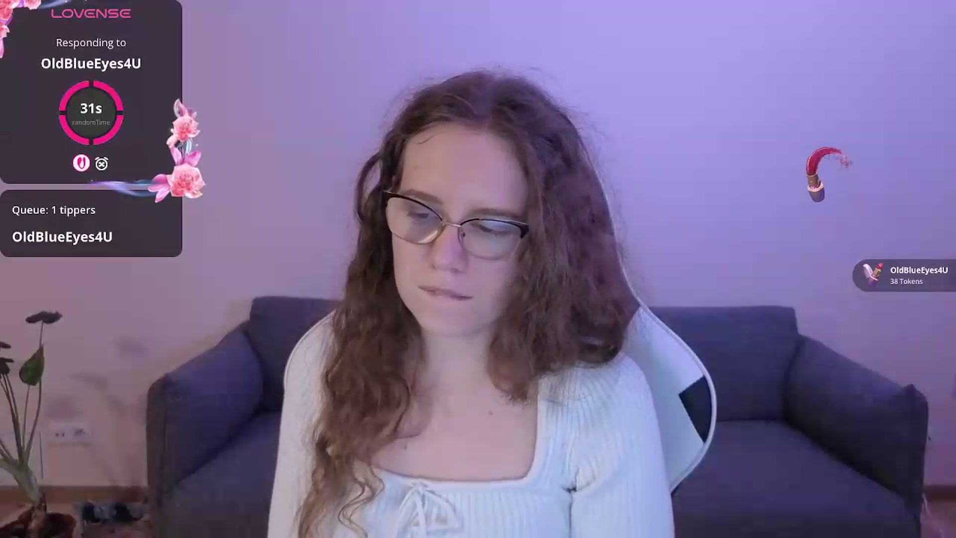 Gallery image thumbnail from BlueFlowerr's myfreecams stream on, 06/15/2026, 21:05 image 3 of 20