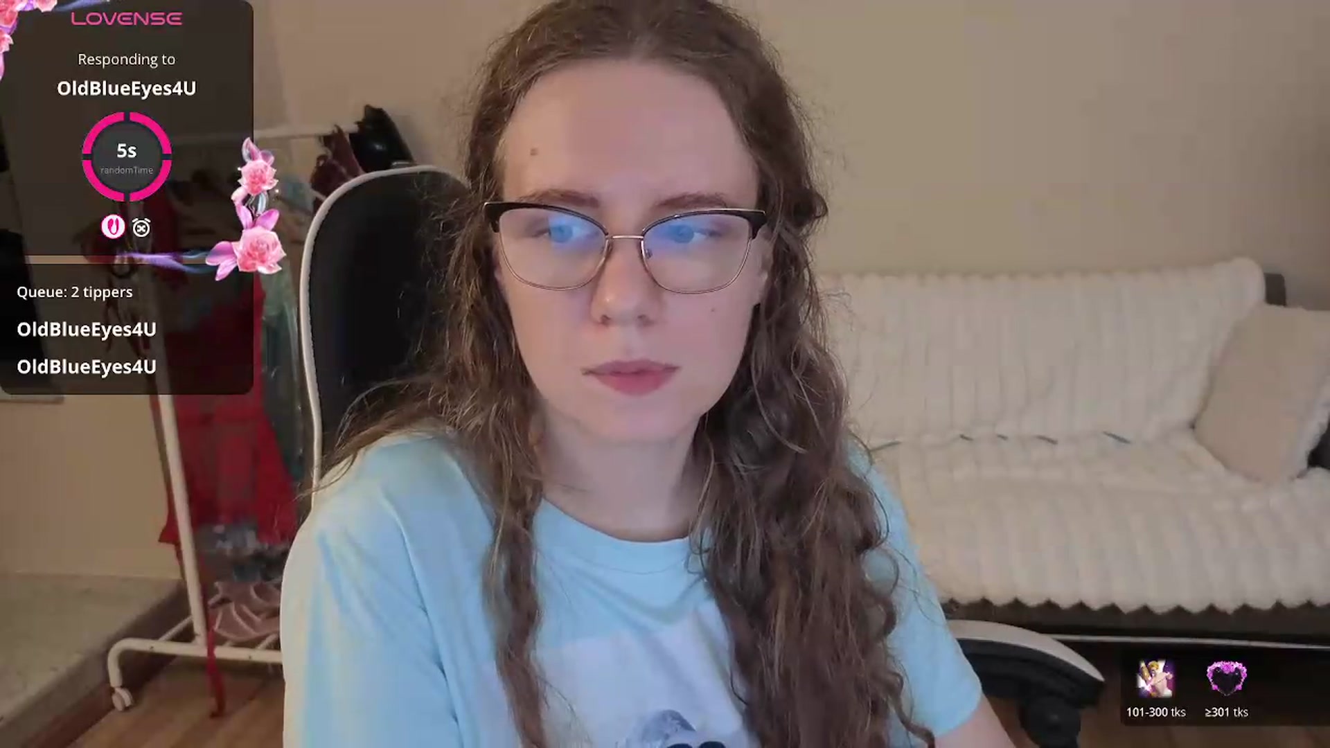 Gallery image thumbnail from BlueFlowerr's myfreecams stream on, 08/07/2026, 21:58 image 4 of 20