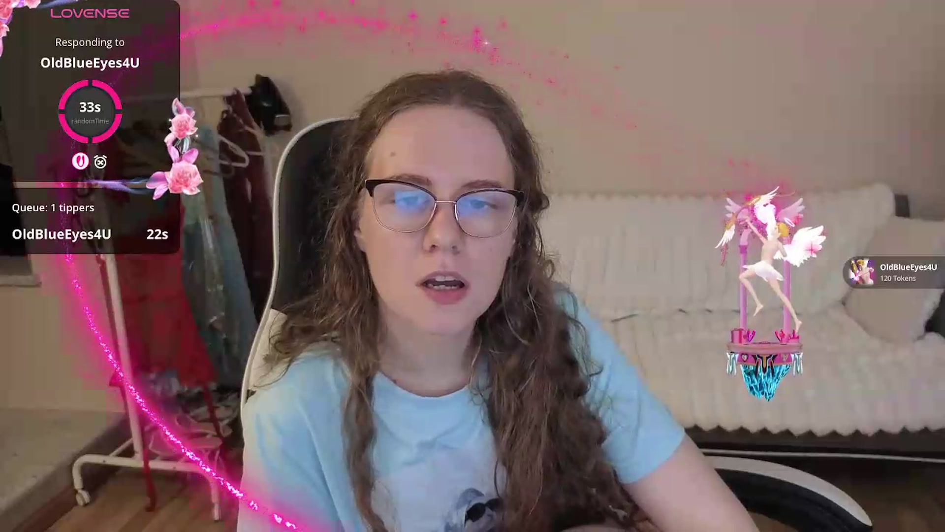 Gallery image thumbnail from BlueFlowerr's myfreecams stream on, 08/07/2026, 21:58 image 6 of 20