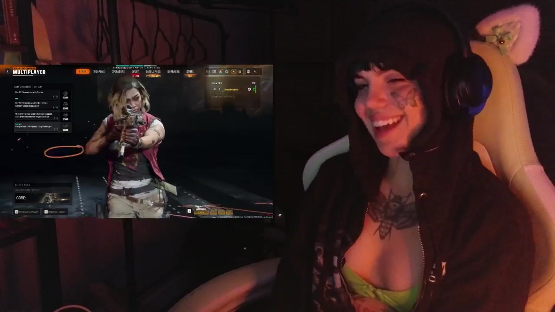 Gallery image thumbnail from Bluedweeb's myfreecams stream on, 12/16/2024, 07:57 image 18 of 20