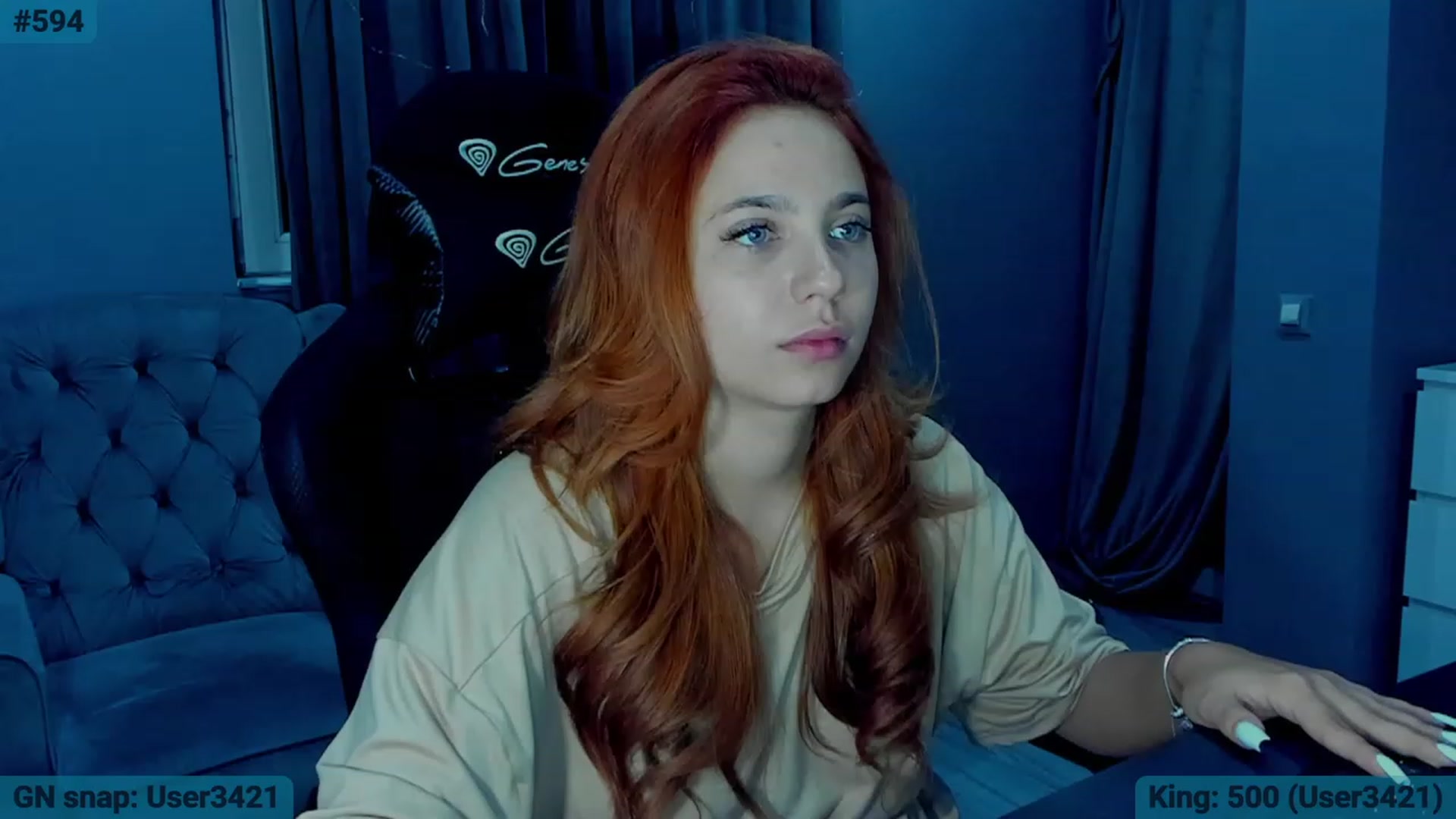 Gallery image thumbnail from BlueeeS's myfreecams stream on, 09/14/2023, 02:36 image 13 of 20