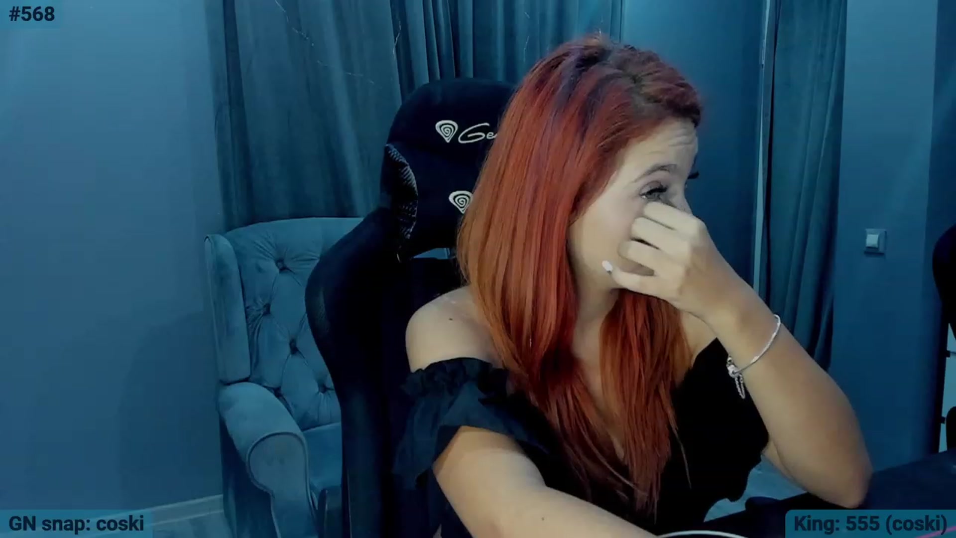 Gallery image thumbnail from BlueeeS's myfreecams stream on, 09/25/2023, 01:01 image 15 of 20