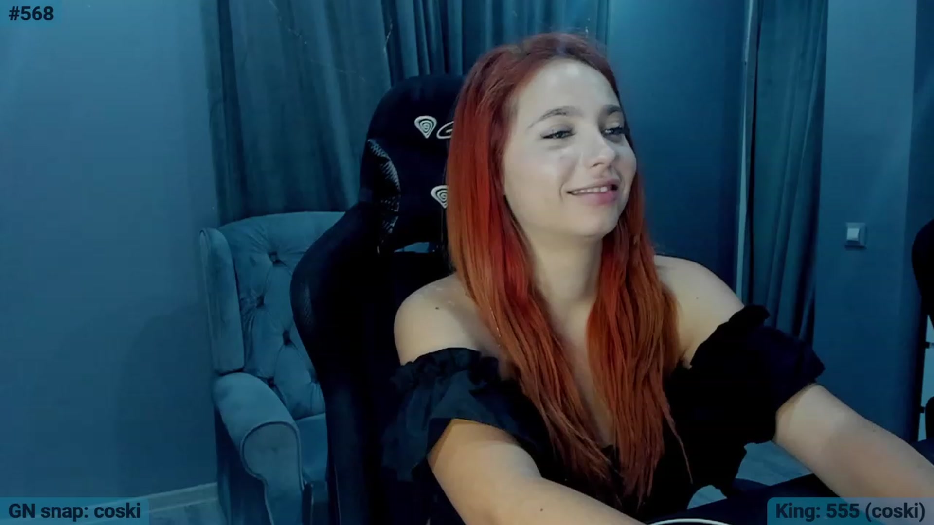 Gallery image thumbnail from BlueeeS's myfreecams stream on, 09/25/2023, 01:01 image 12 of 20