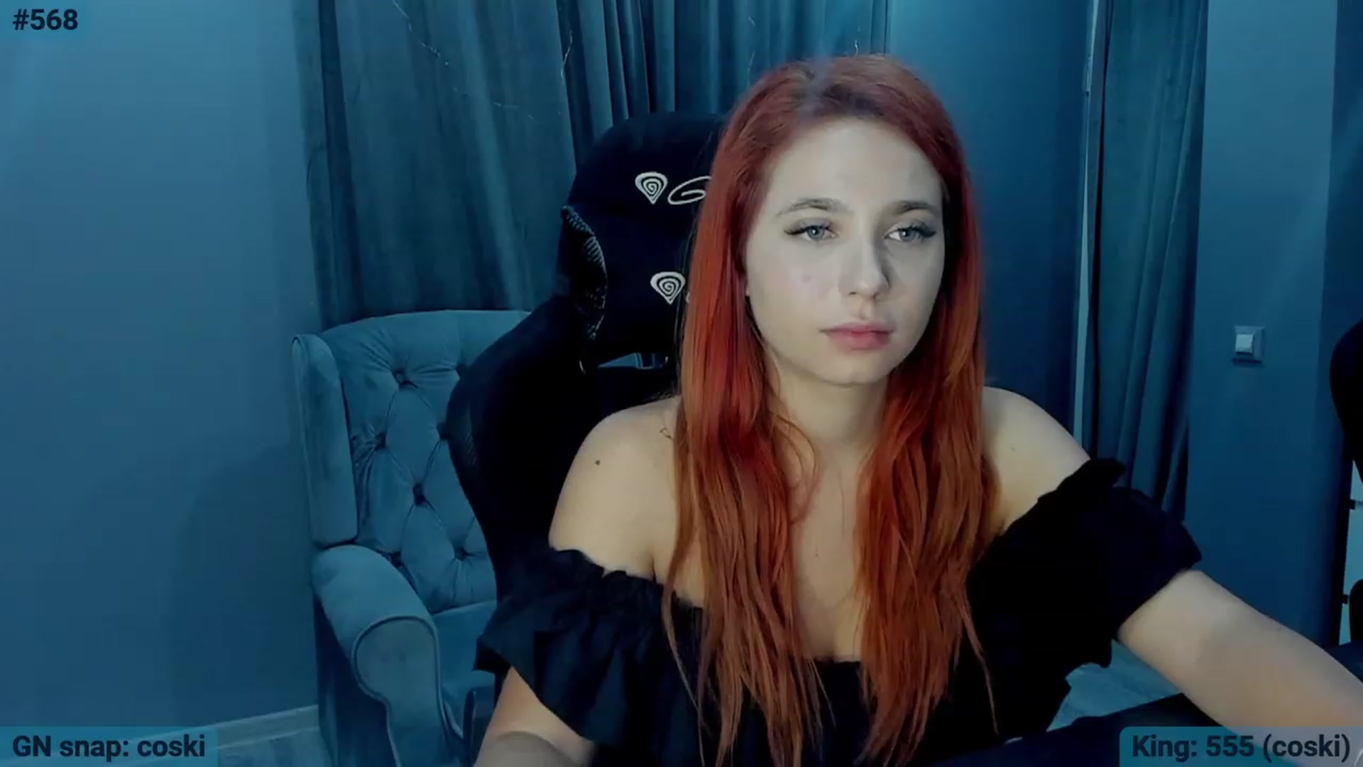 Gallery image thumbnail from BlueeeS's myfreecams stream on, 09/25/2023, 01:01 image 5 of 20