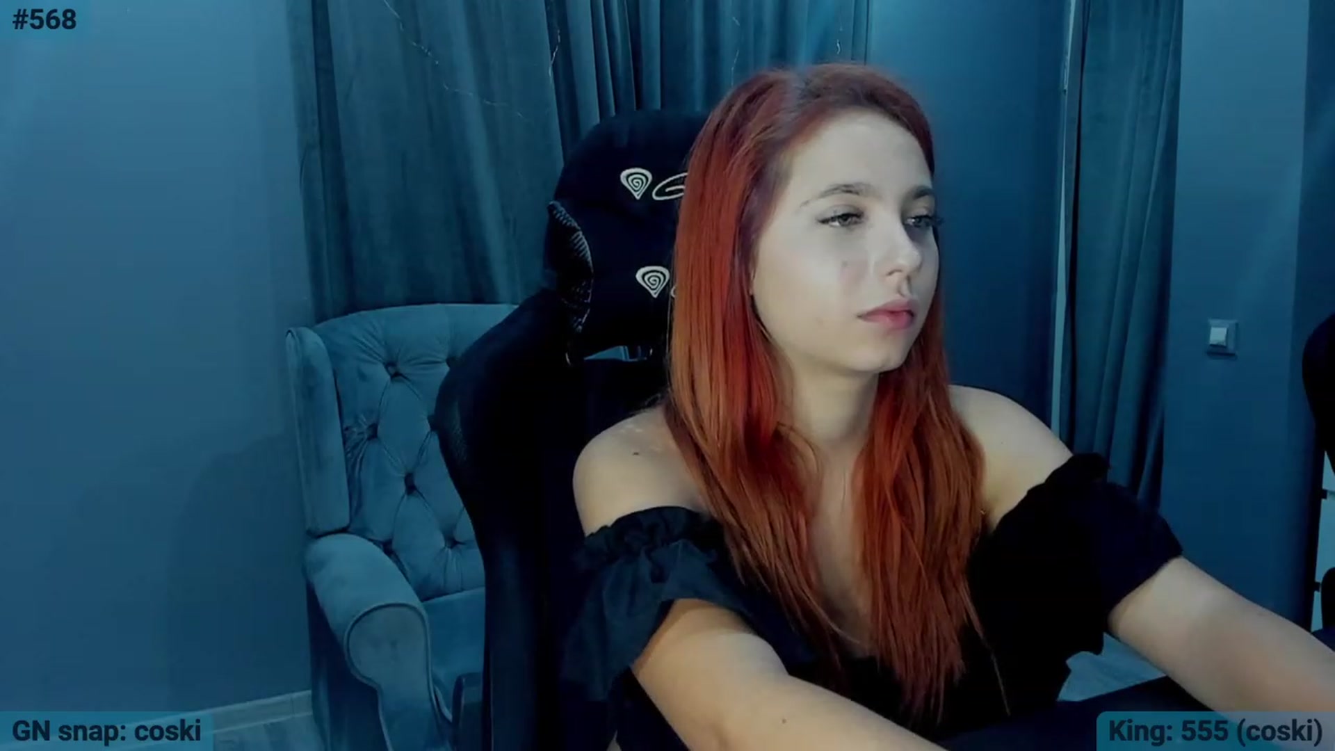 Gallery image thumbnail from BlueeeS's myfreecams stream on, 09/25/2023, 01:01 image 4 of 20