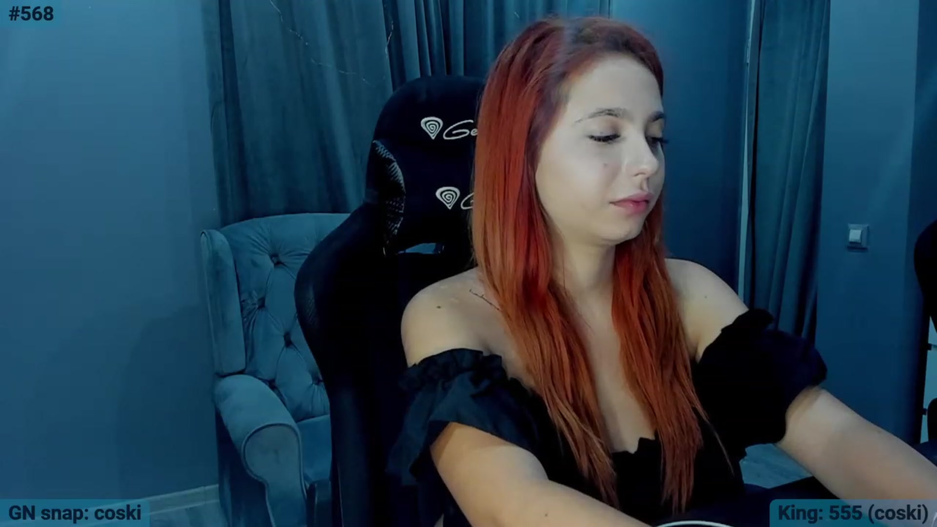 Gallery image thumbnail from BlueeeS's myfreecams stream on, 09/25/2023, 01:01 image 8 of 20