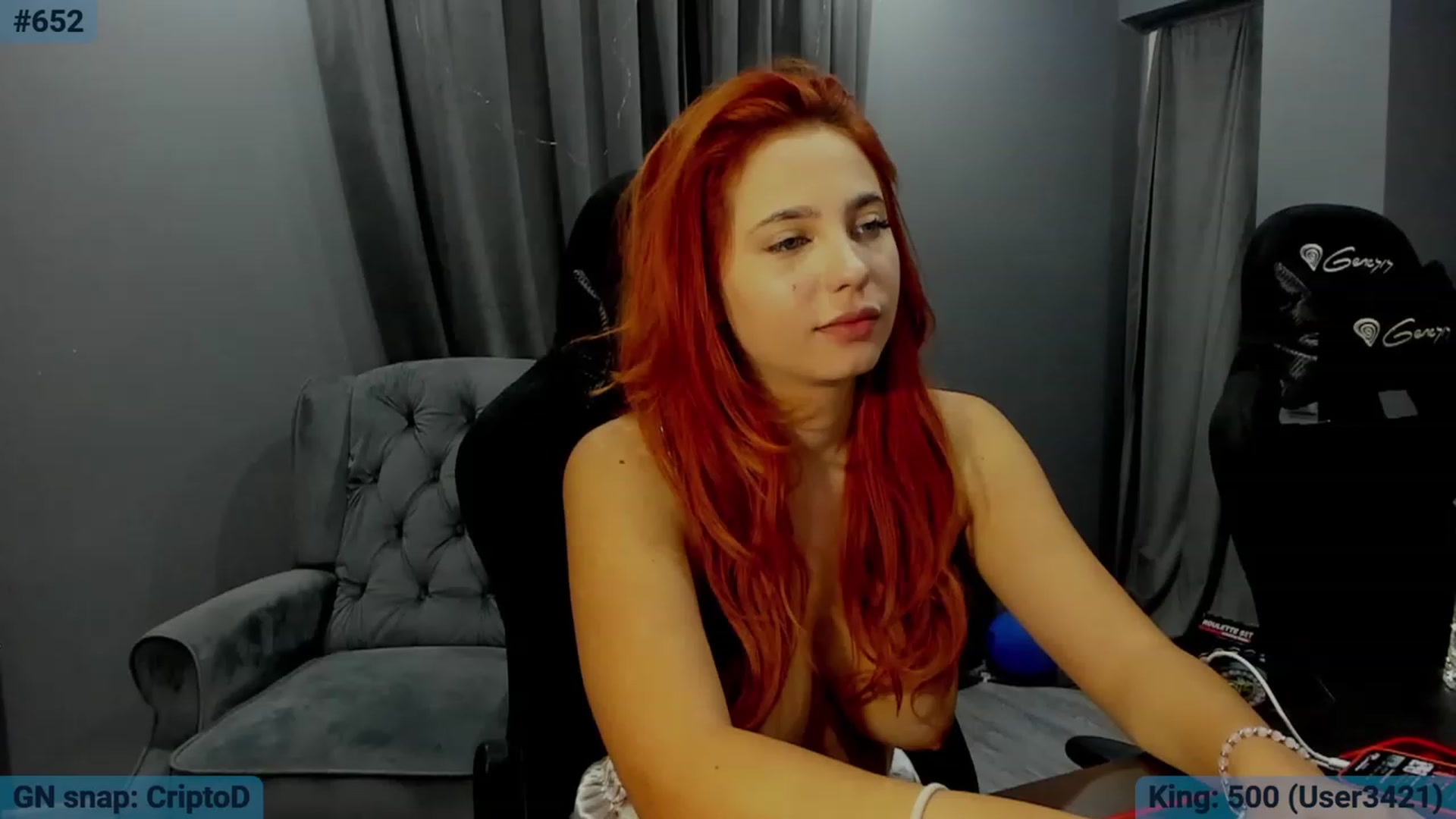 Gallery image thumbnail from BlueeeS's myfreecams stream on, 10/03/2023, 04:02 image 13 of 20