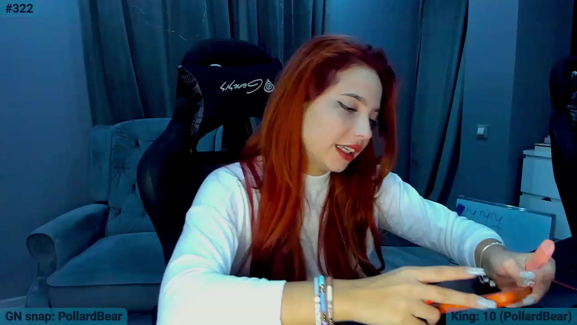 Gallery image thumbnail from BlueeeS's myfreecams stream on, 10/18/2023, 24:41 image 7 of 20