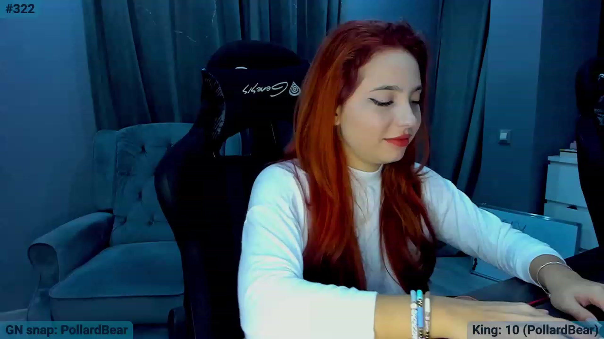 Gallery image thumbnail from BlueeeS's myfreecams stream on, 10/18/2023, 24:41 image 1 of 20