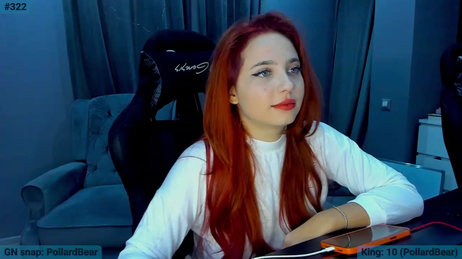 Gallery image thumbnail from BlueeeS's myfreecams stream on, 10/18/2023, 24:41 image 9 of 20