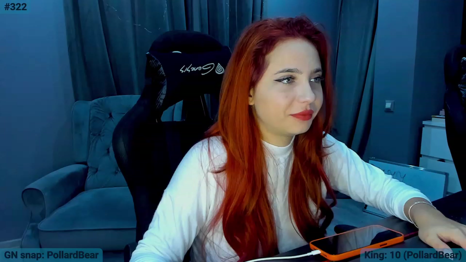 Gallery image thumbnail from BlueeeS's myfreecams stream on, 10/18/2023, 24:41 image 3 of 20