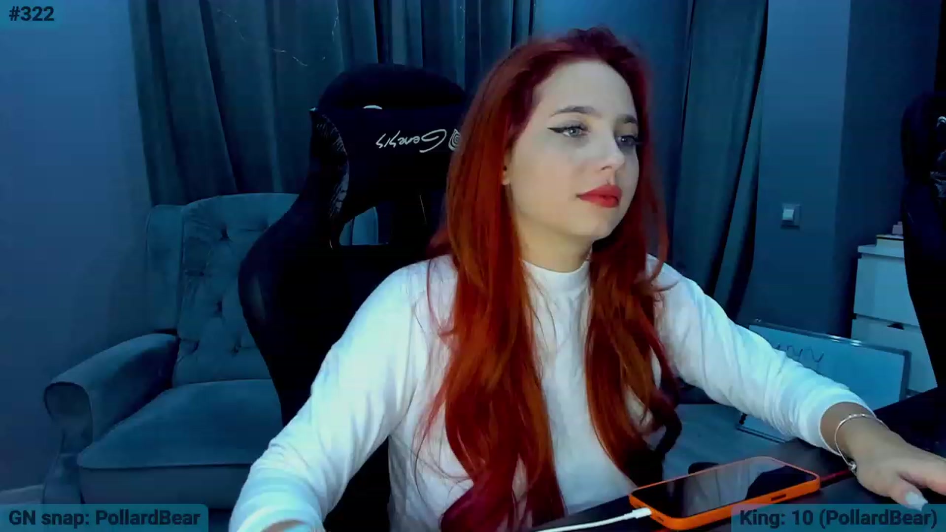 Gallery image thumbnail from BlueeeS's myfreecams stream on, 10/18/2023, 24:41 image 2 of 20