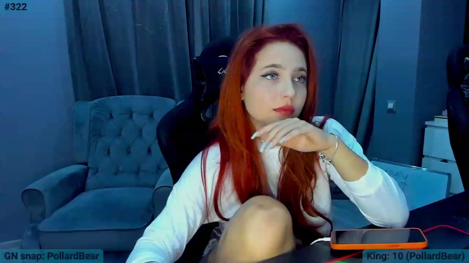 Gallery image thumbnail from BlueeeS's myfreecams stream on, 10/18/2023, 24:41 image 14 of 20