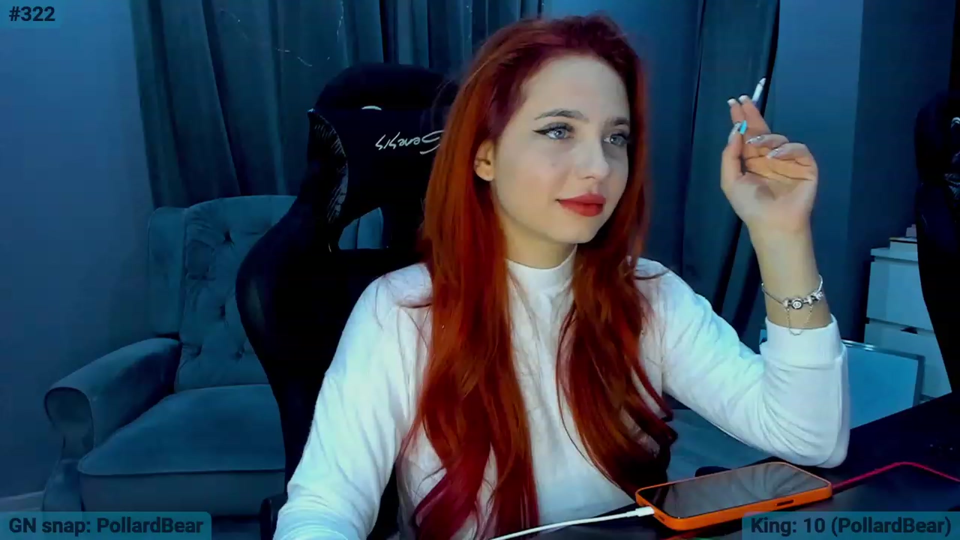 Gallery image thumbnail from BlueeeS's myfreecams stream on, 10/18/2023, 24:41 image 5 of 20