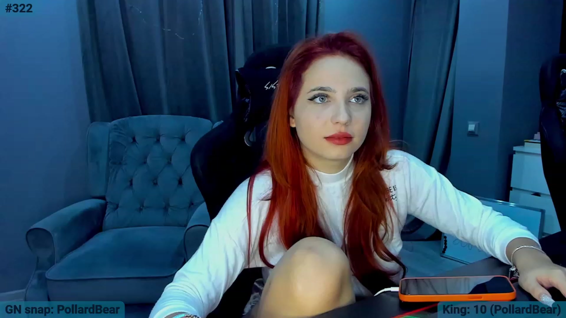 Gallery image thumbnail from BlueeeS's myfreecams stream on, 10/18/2023, 24:41 image 15 of 20