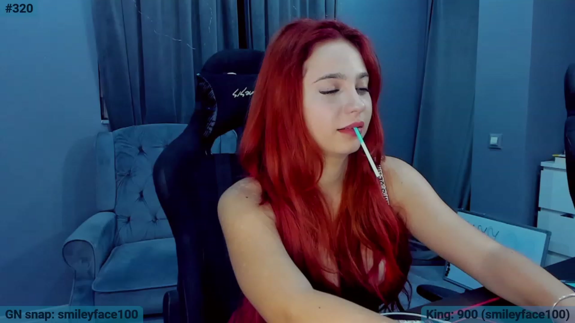 Gallery image thumbnail from BlueeeS's myfreecams stream on, 10/23/2023, 01:10 image 2 of 20