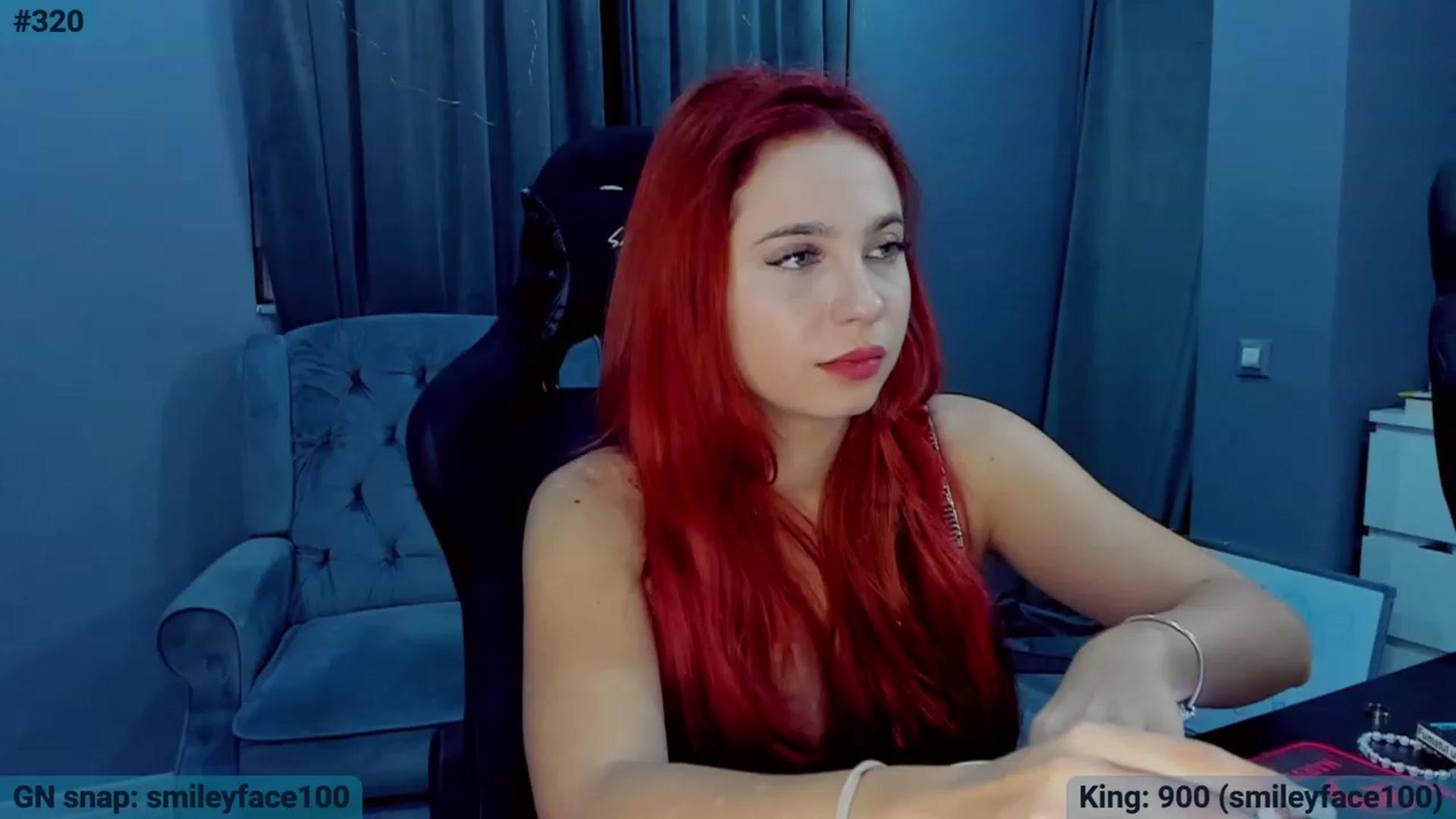 Gallery image thumbnail from BlueeeS's myfreecams stream on, 10/23/2023, 01:10 image 15 of 20