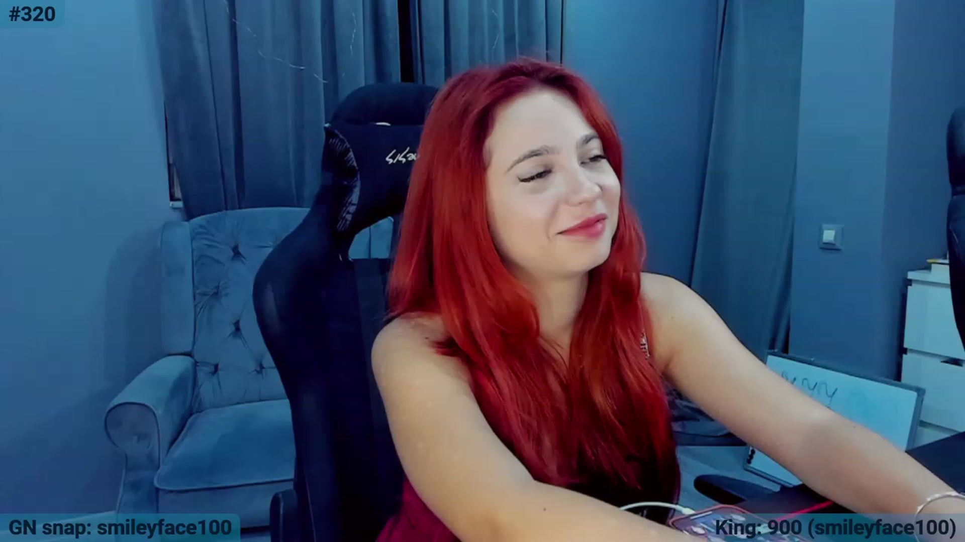 Gallery image thumbnail from BlueeeS's myfreecams stream on, 10/23/2023, 01:10 image 11 of 20