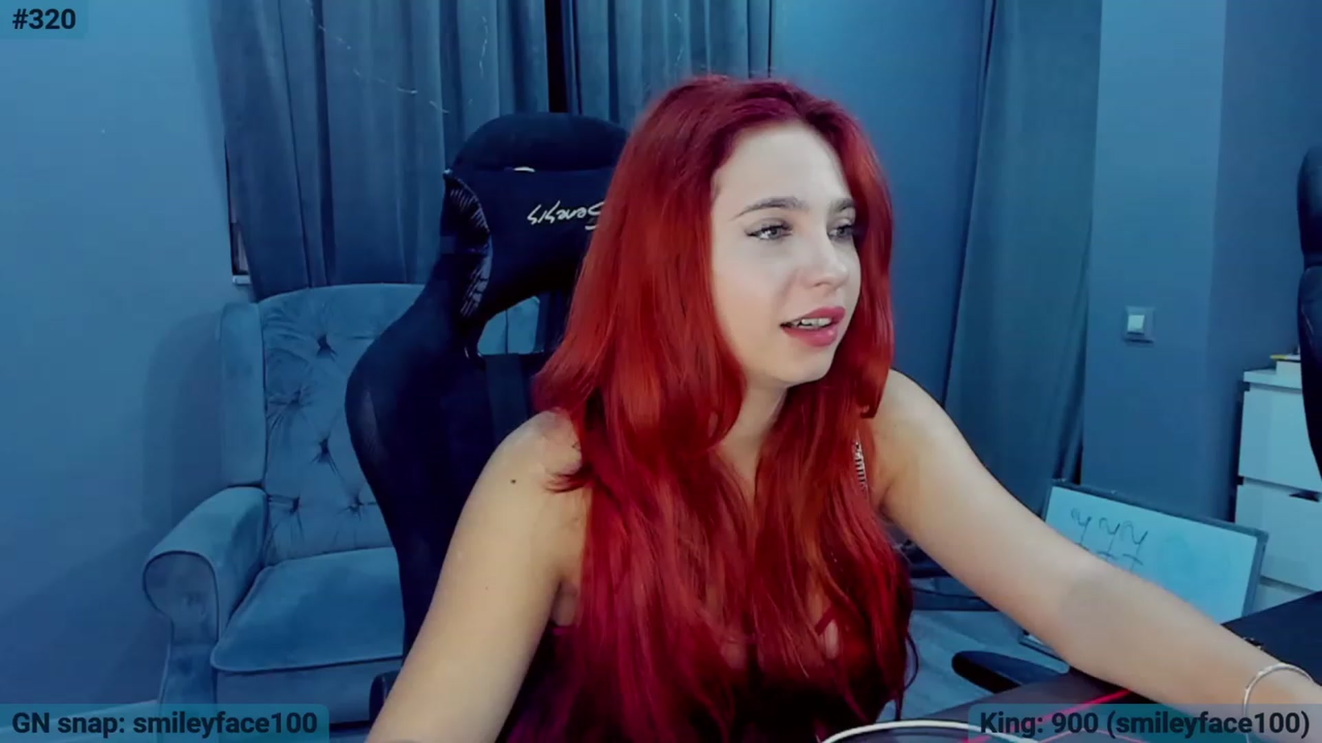 Gallery image thumbnail from BlueeeS's myfreecams stream on, 10/23/2023, 01:10 image 7 of 20