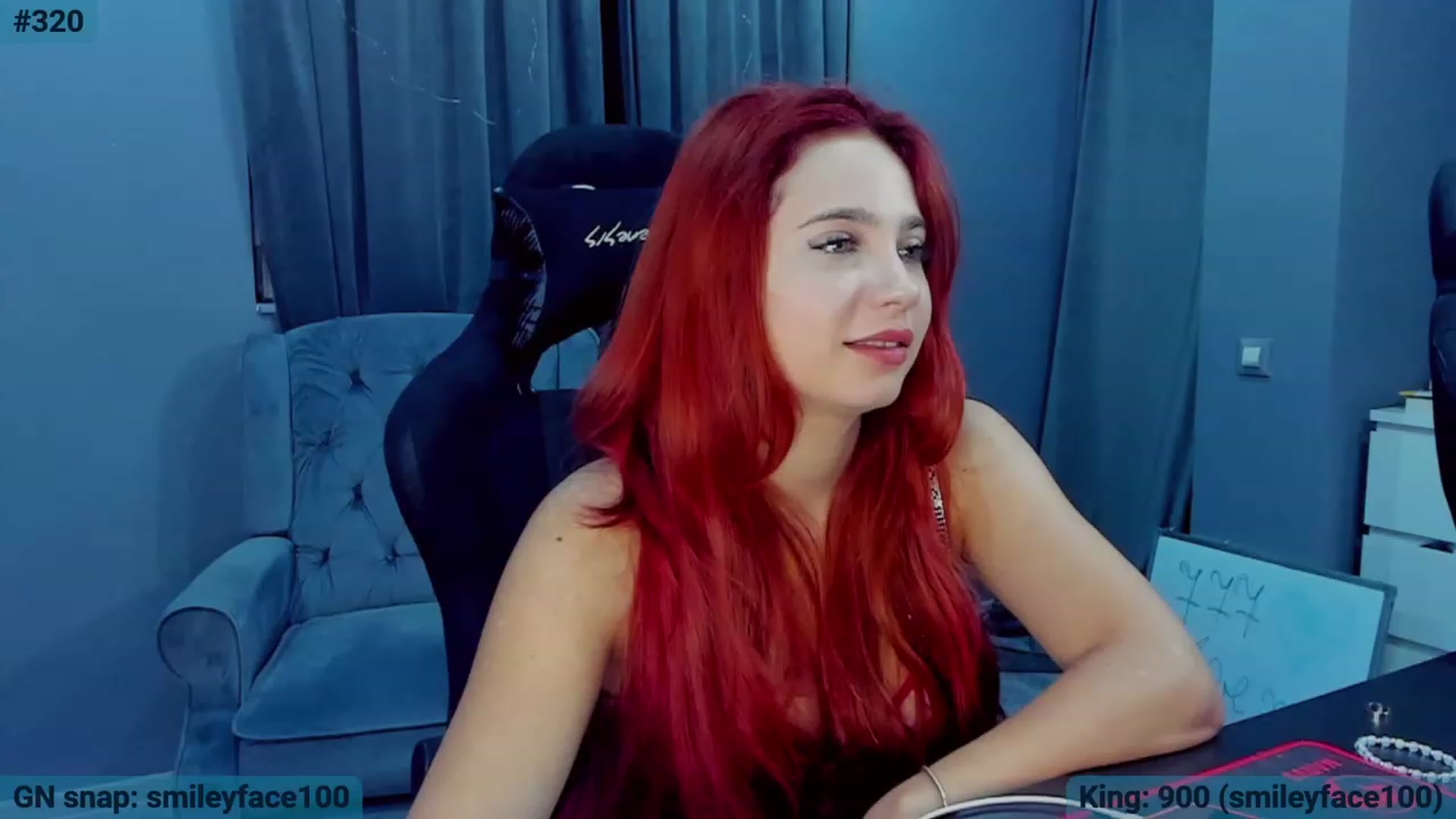 Gallery image thumbnail from BlueeeS's myfreecams stream on, 10/23/2023, 01:10 image 8 of 20