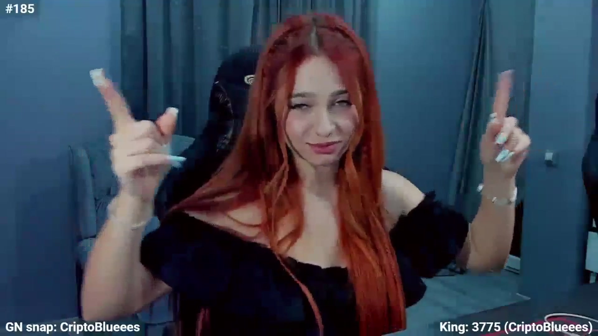 Gallery image thumbnail from BlueeeS's myfreecams stream on, 12/01/2023, 17:29 image 18 of 20