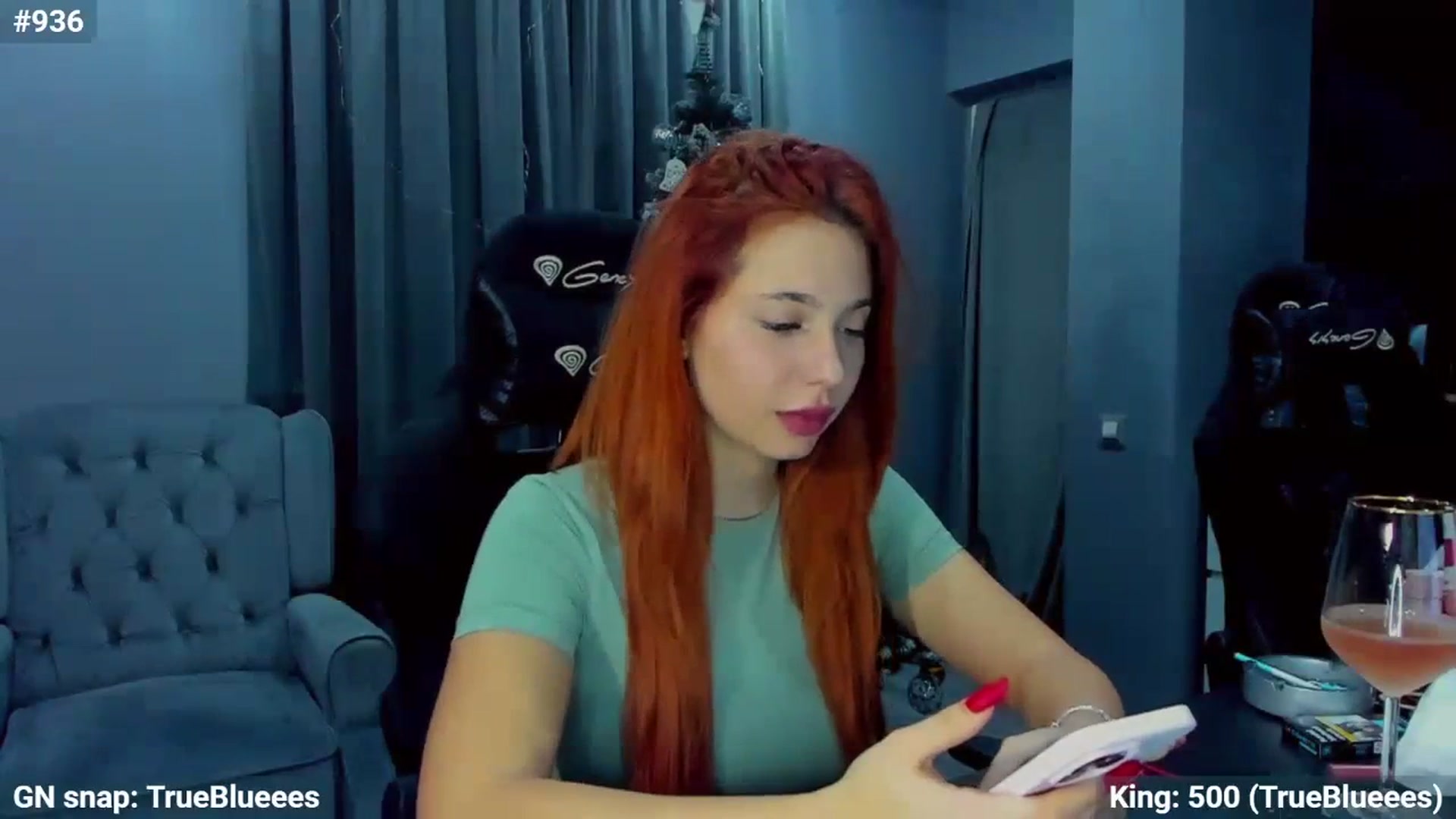 Gallery image thumbnail from BlueeeS's myfreecams stream on, 01/03/2024, 03:01 image 4 of 20