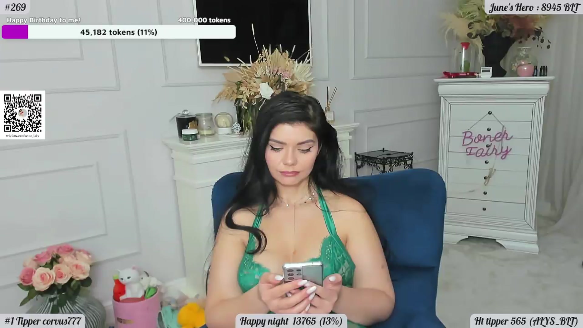 Gallery image thumbnail from Boner_fairy's myfreecams stream on, 06/11/2026, 02:20 image 17 of 20