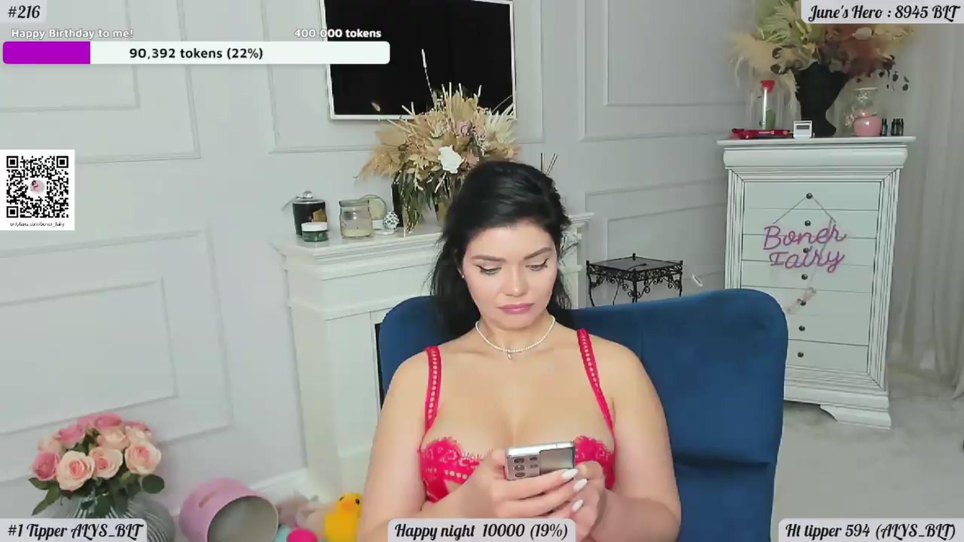 Gallery image thumbnail from Boner_fairy's myfreecams stream on, 06/19/2026, 24:01 image 17 of 20