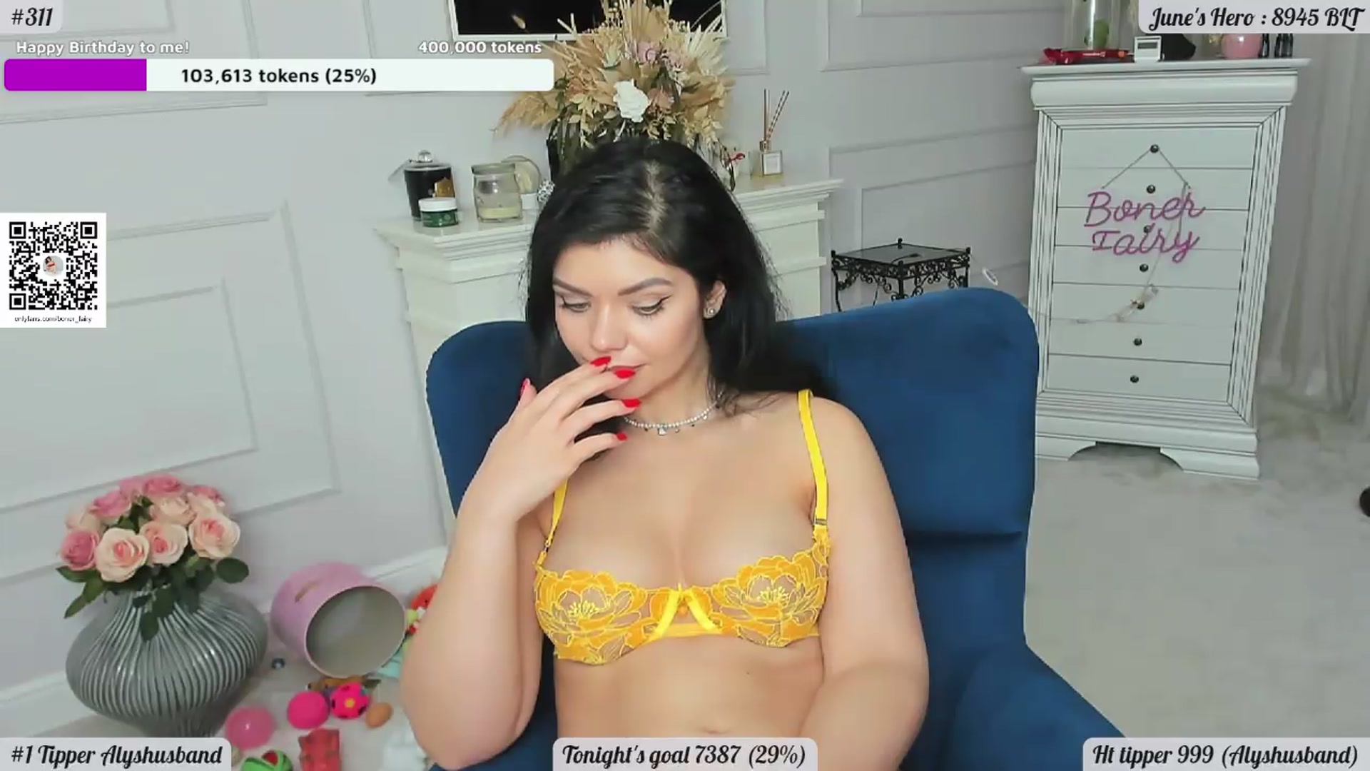 Gallery image thumbnail from Boner_fairy's myfreecams stream on, 06/27/2026, 01:54 image 20 of 20