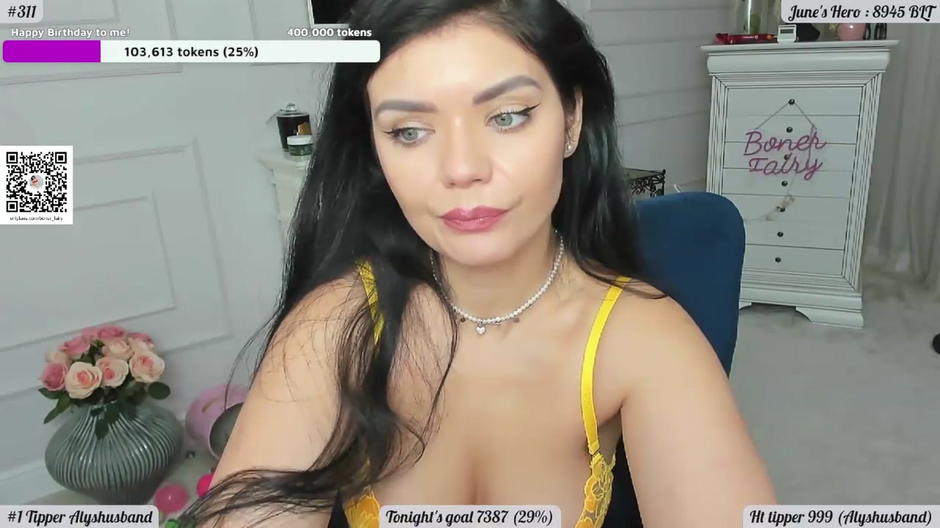 Gallery image thumbnail from Boner_fairy's myfreecams stream on, 06/27/2026, 01:54 image 15 of 20