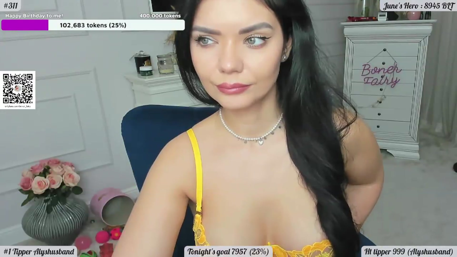 Gallery image thumbnail from Boner_fairy's myfreecams stream on, 06/27/2026, 01:54 image 9 of 20