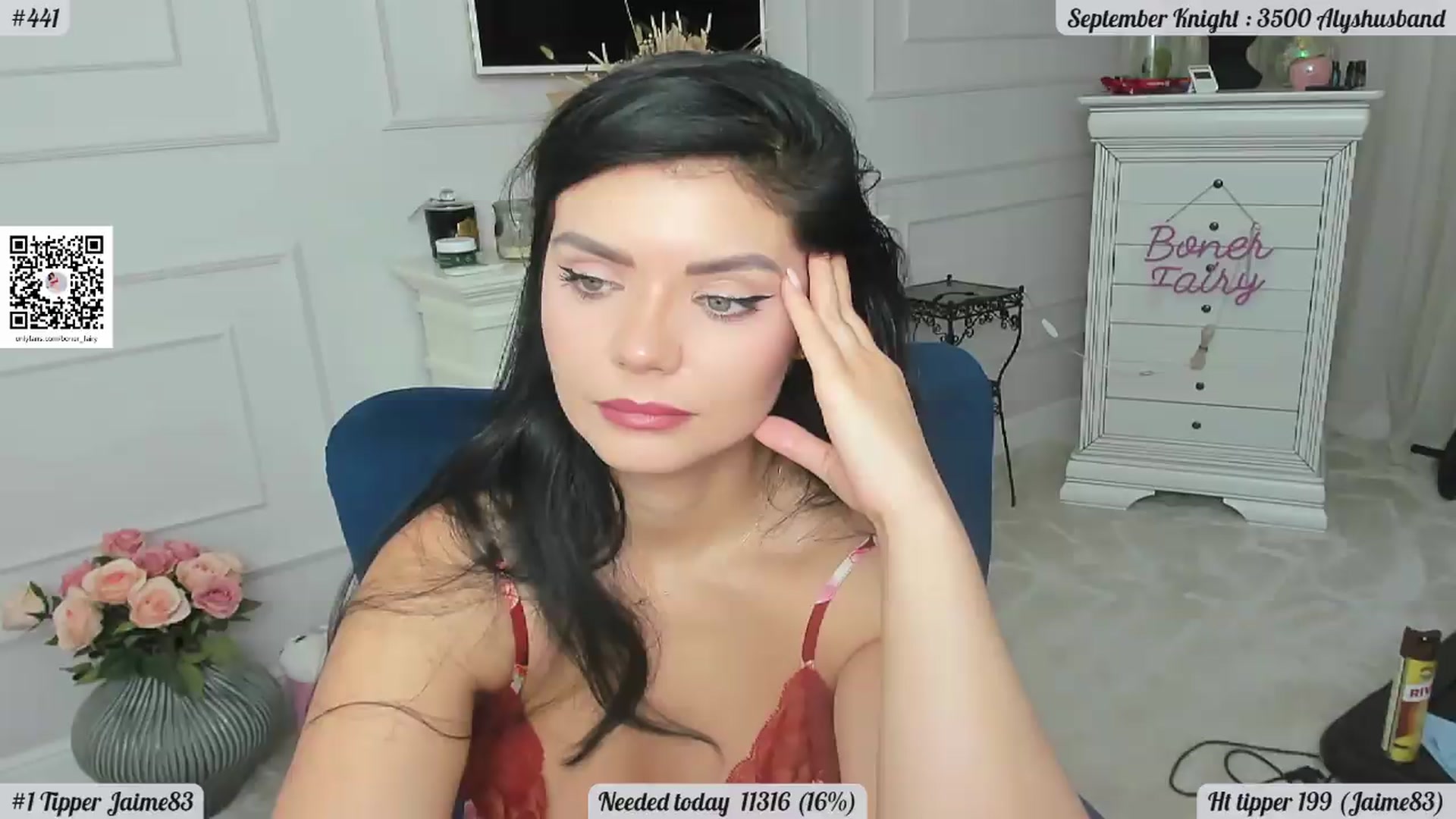 Gallery image thumbnail from Boner_fairy's myfreecams stream on, 09/13/2026, 01:13 image 15 of 20