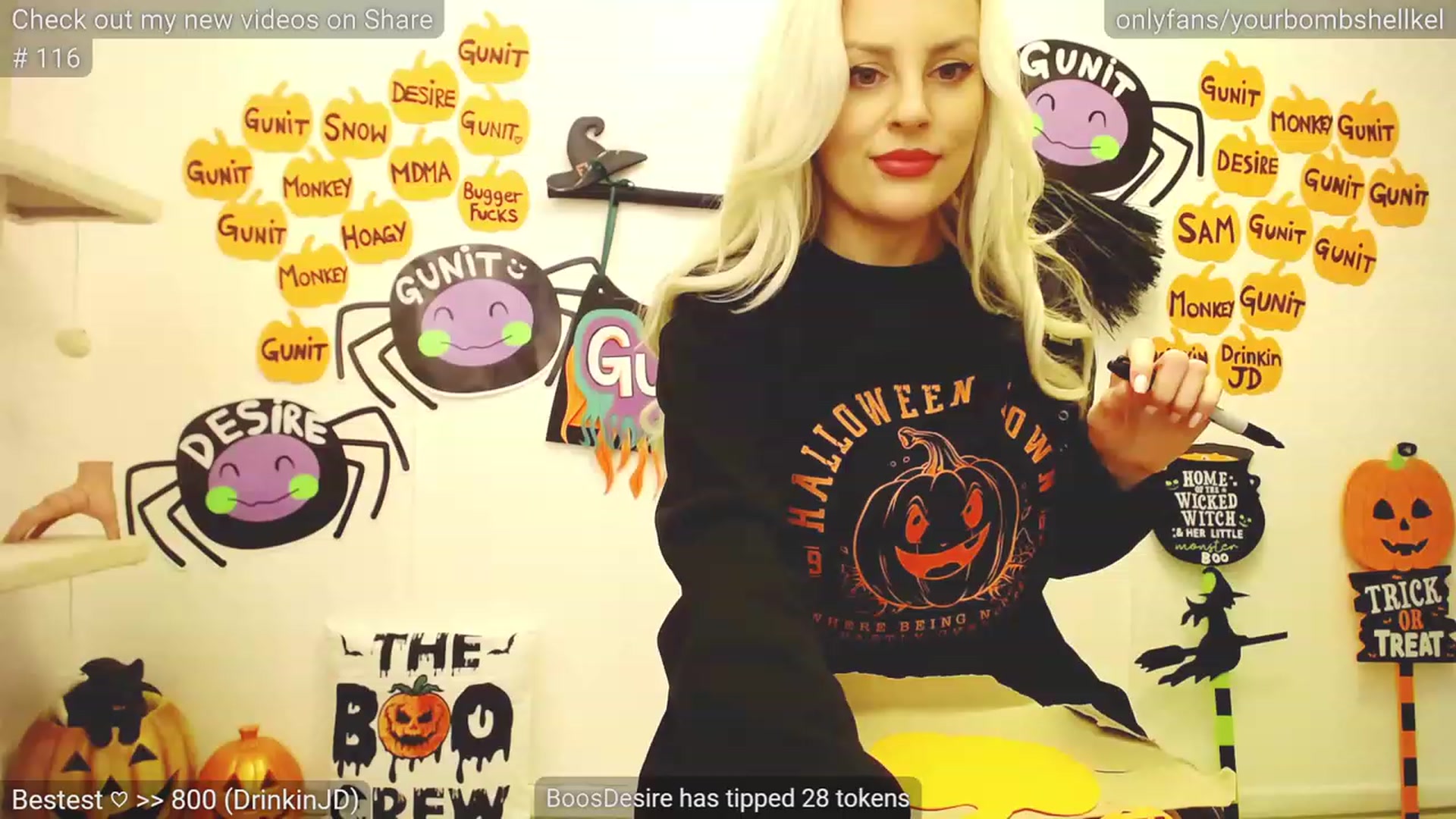 Gallery image thumbnail from Boo_Crew's myfreecams stream on, 10/04/2023, 22:16 image 8 of 20