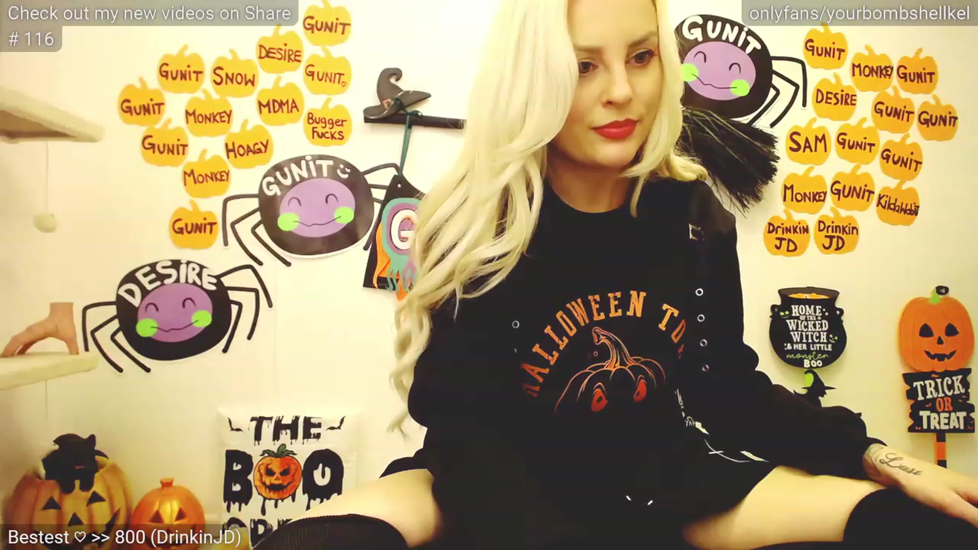 Gallery image thumbnail from Boo_Crew's myfreecams stream on, 10/04/2023, 22:16 image 18 of 20